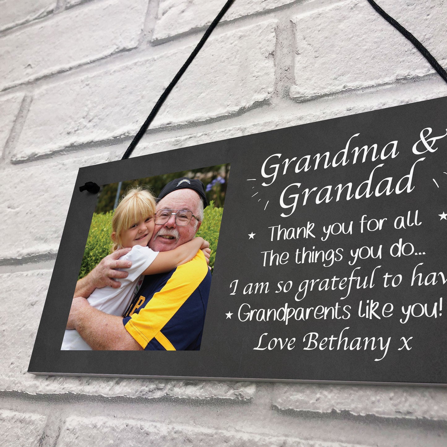 Personalised Photo Gift For Grandparents Christmas Gift For Nan