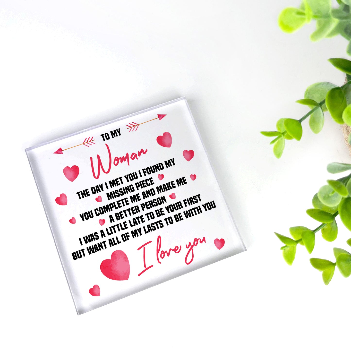 Gifts For Girlfriend Wife Acrylic Block Birthday Gifts For Her