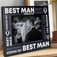 Best Man Photo Frame Thank You Keepsake Gift Wedding Day Gift