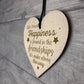 Best Friend Friendship Gift Heart Plaque Birthday Thank You Mum