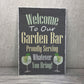 Bar Sign Garden Bar Plaque Garden Pub Backyard Bar Sign