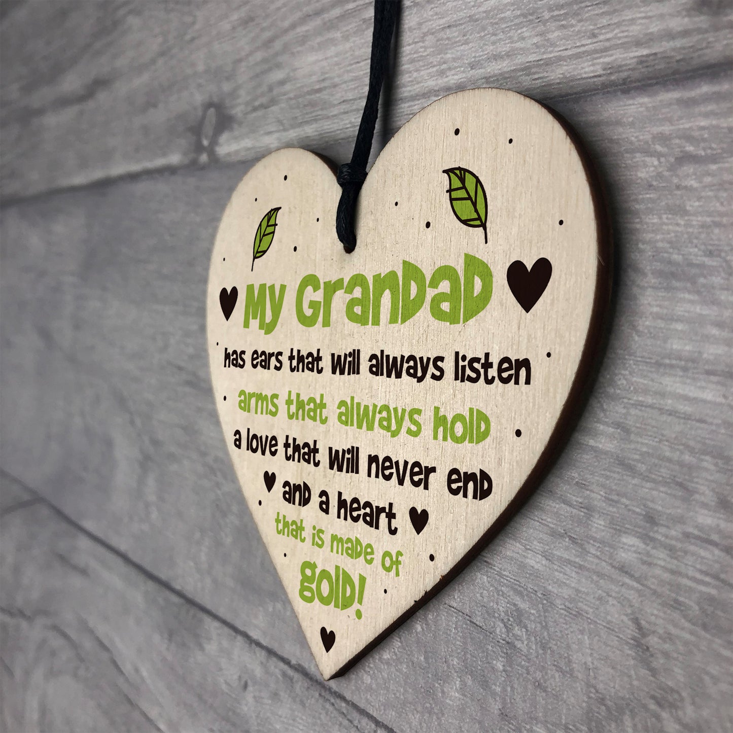 Grandad Gifts For Birthday Heart Grandad Gifts For Fathers Day