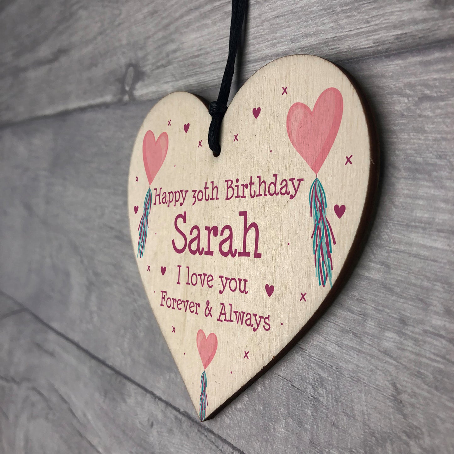 Birthday Gifts For Her PERSONALISED Heart Gift For Friend