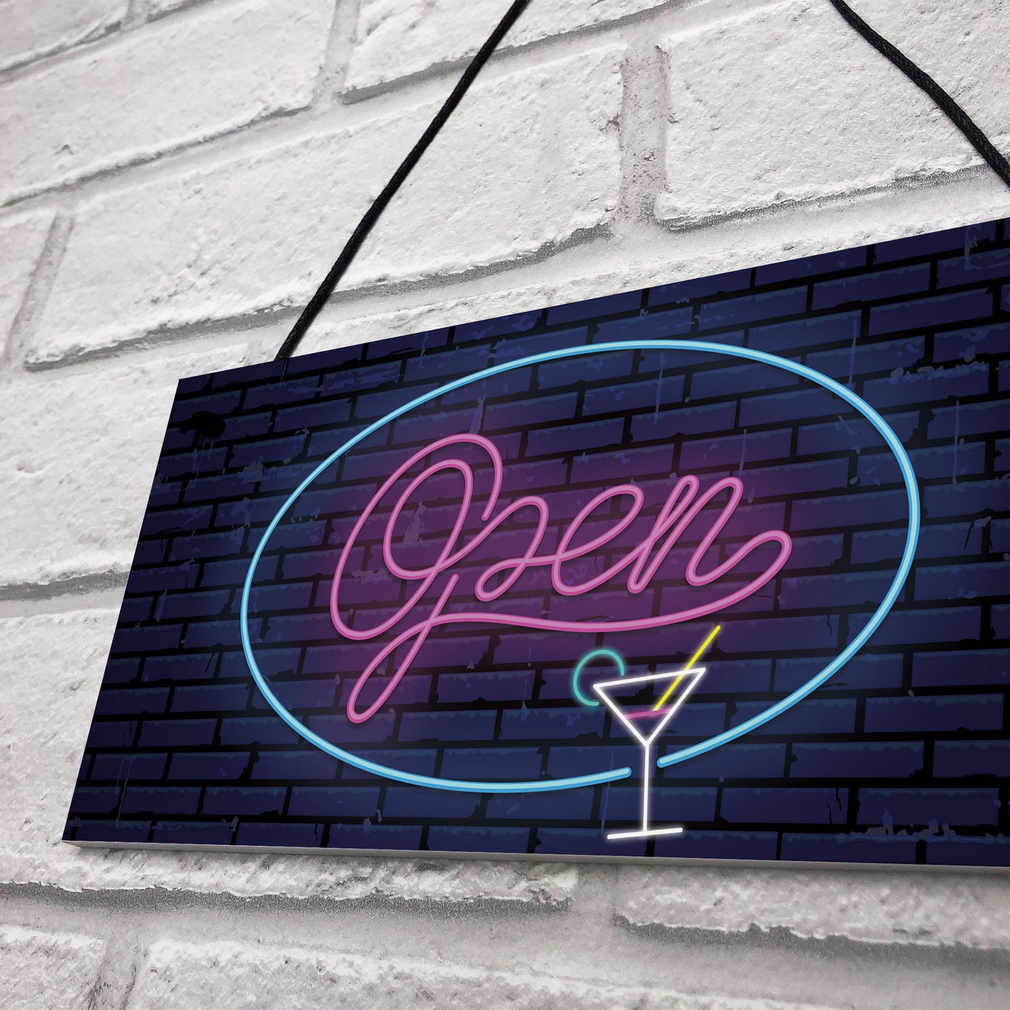 NEON EFFECT Open Sign For Bar Man Cave Pub Club Home Decor