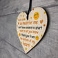 Teacher Gift Poem Thank You Gift Hanging Heart Friendship Mentor