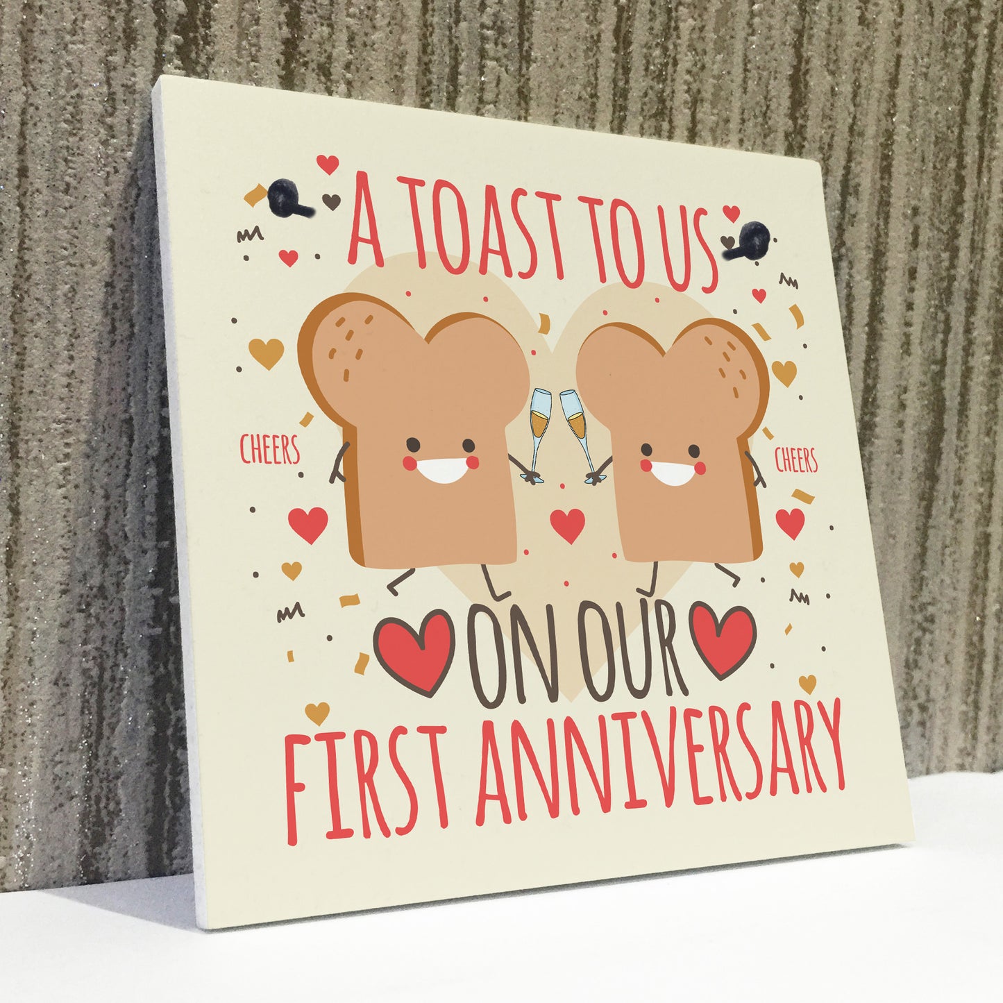 Funny Joke Anniversary Card For Him Her First Anniversary Gifts