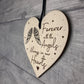 Always In Our Hearts Memorial Gift Hanging Plaque Mum Dad Nan
