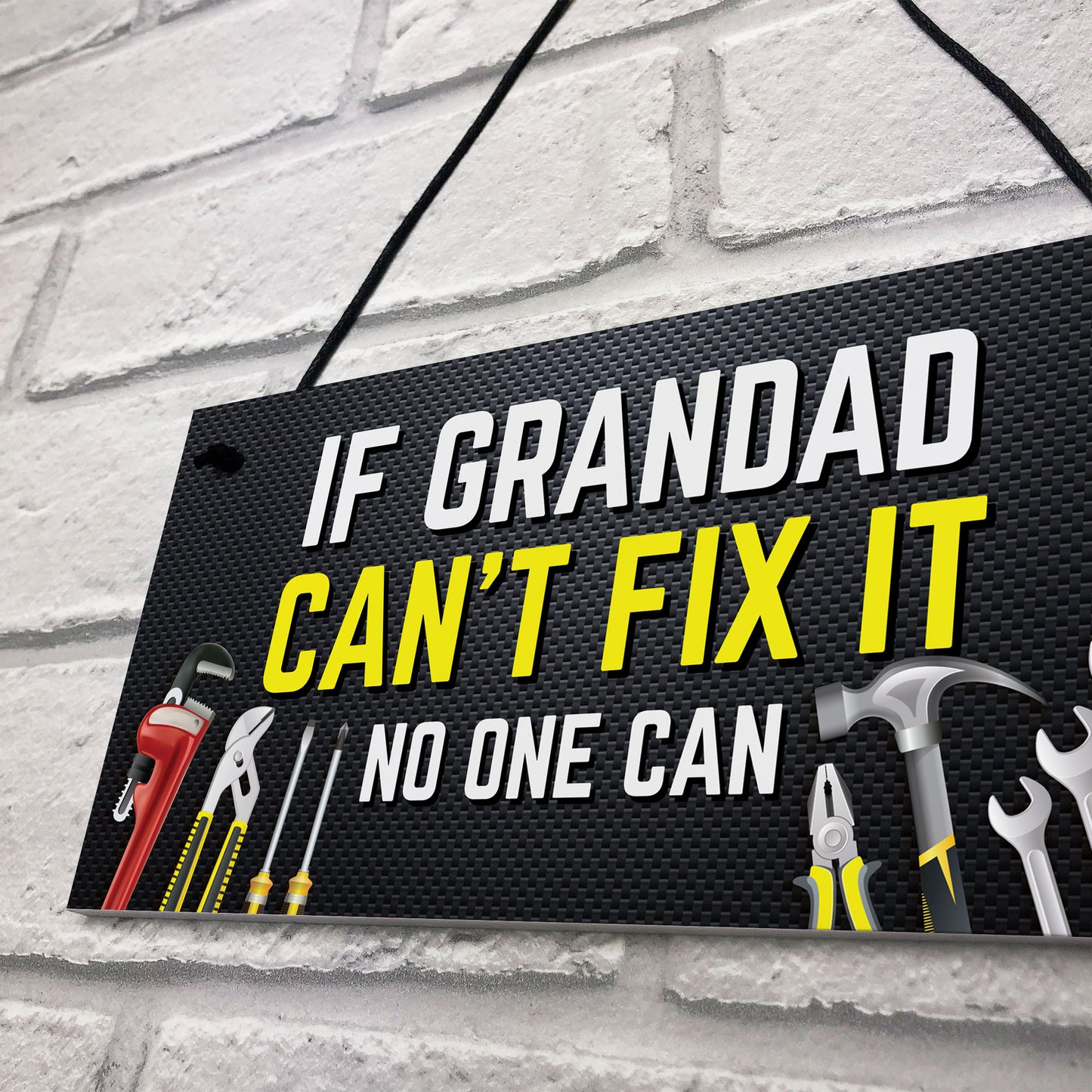 Grandad Sign Hanging Shed Garage Sign GRANDAD GIFT Fathers Day