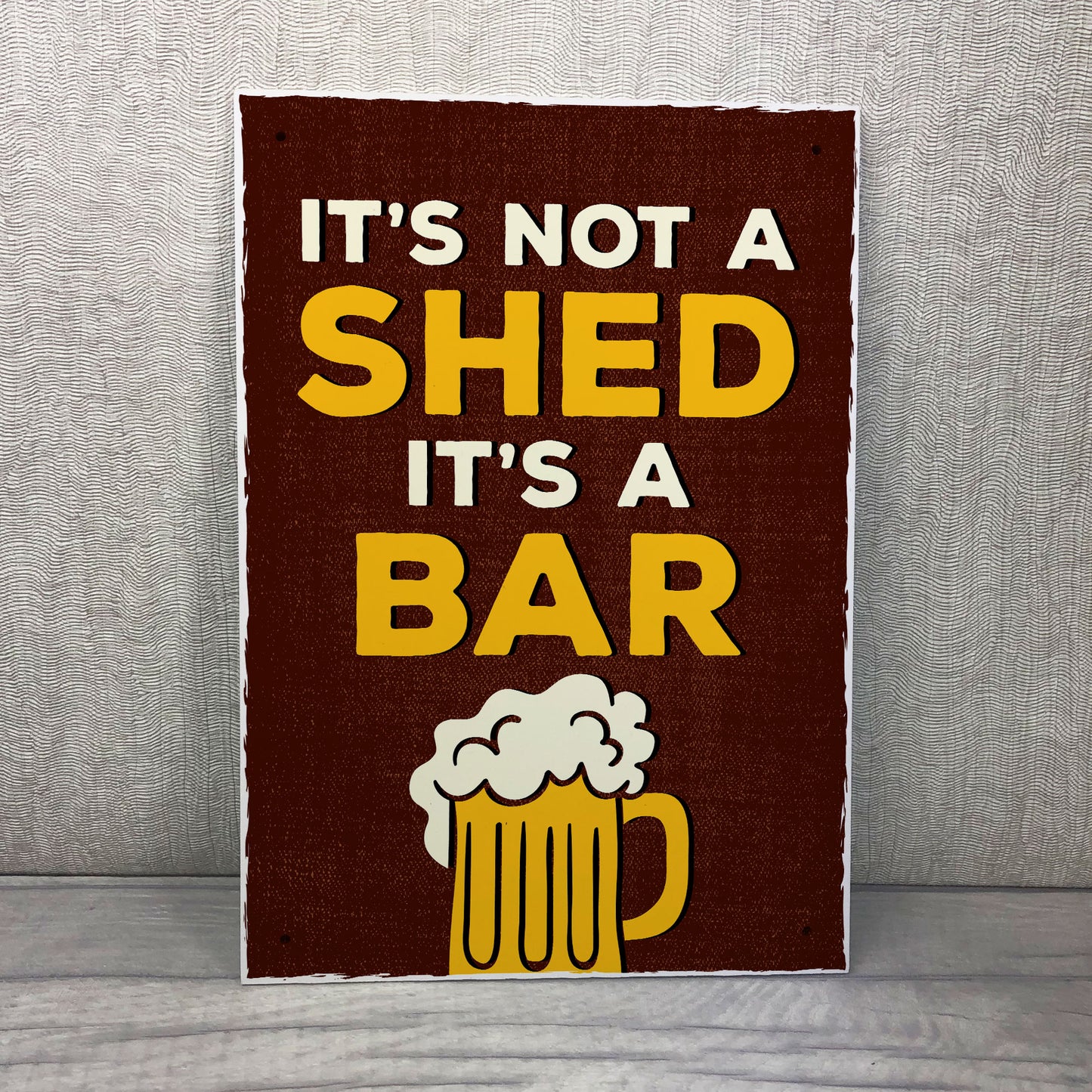 Funny Bar Sign Shed Sign ITS NOT A SHED Bar Signs And Plaques