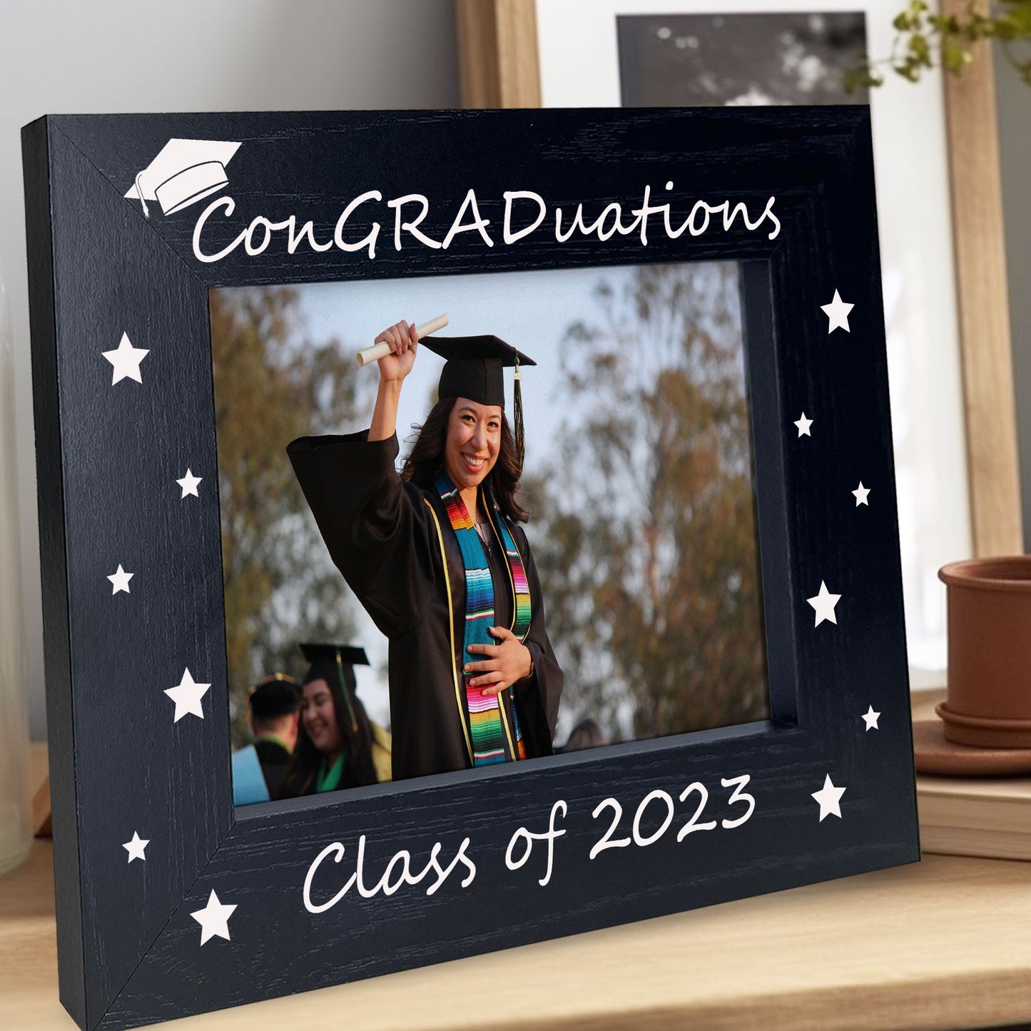 Personalised Graduation Gifts For Daughter Son Wooden Frame