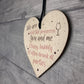 Prosecco Gift Friendship Best Friend Sign Wooden Heart Plaque