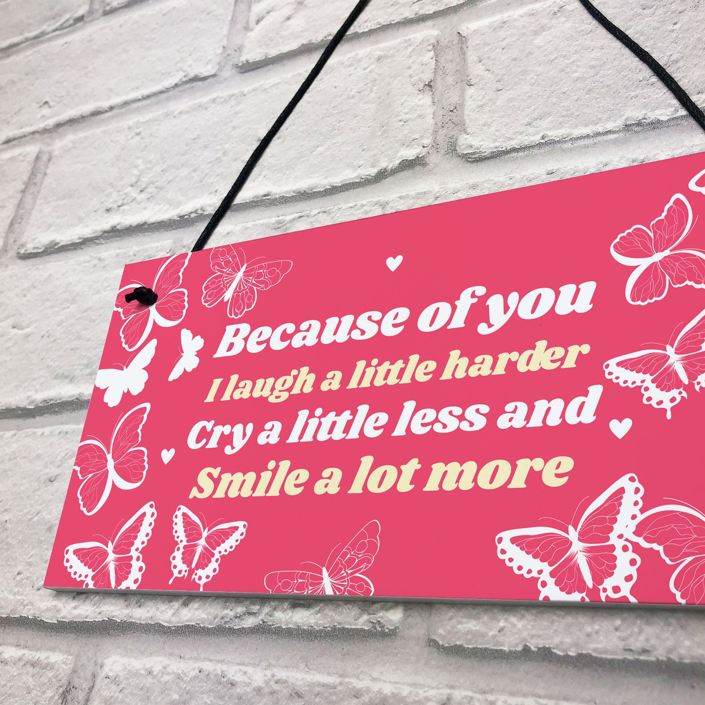 Friendship Hanging Sign Novelty Birthday Christmas Gifts