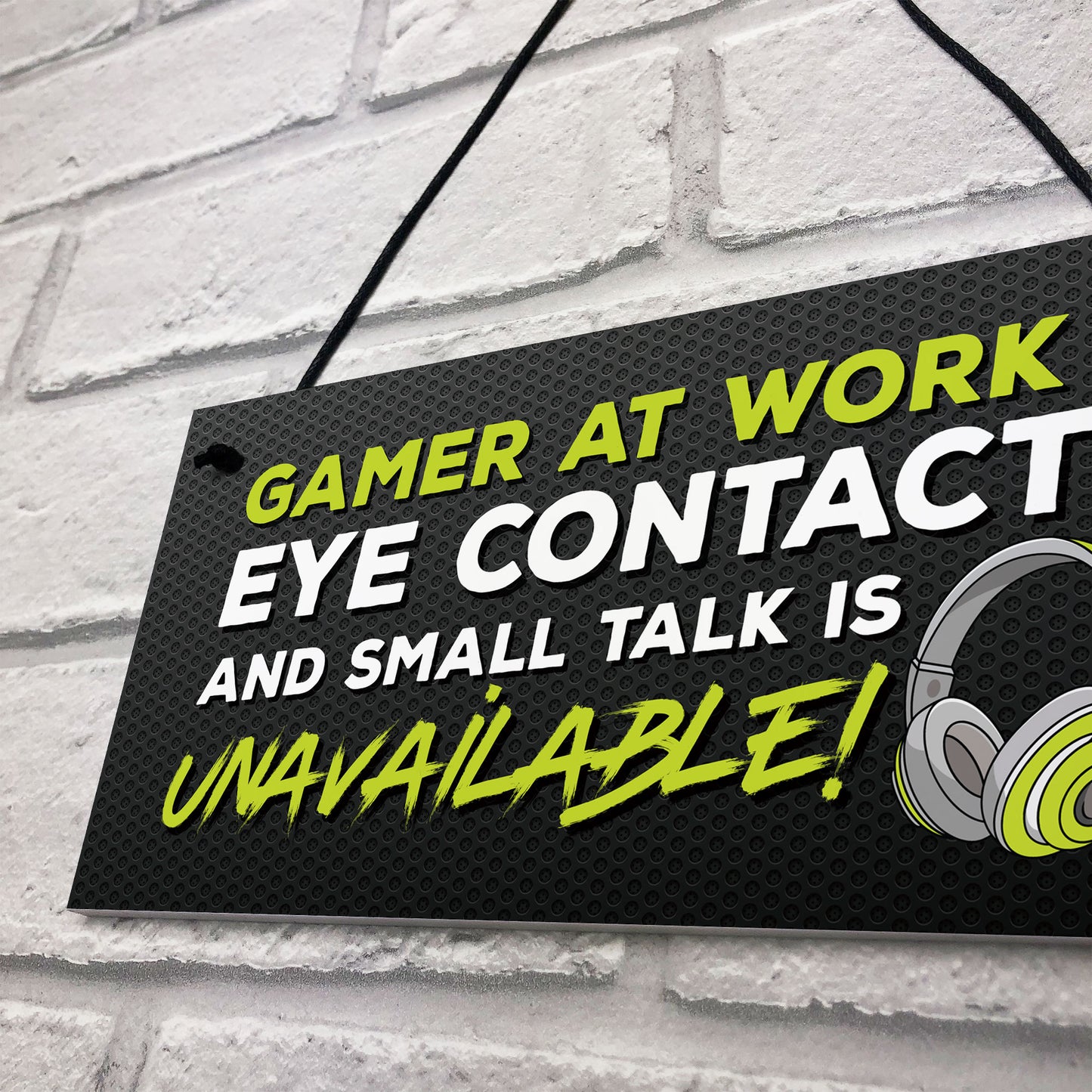 Gaming Sign Funny Gaming Bedroom Accessories Gamer Gift For Boys