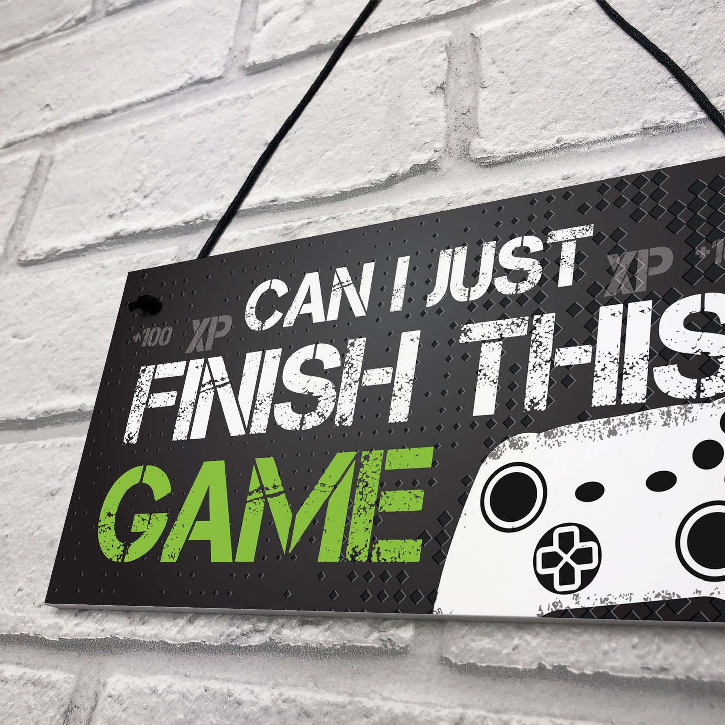 Funny Gamer Gift Gaming Sign For Boys Bedroom Man Cave Son Gift