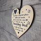Amazing Dad Gifts For Birthday Wooden Heart Sign Thank You