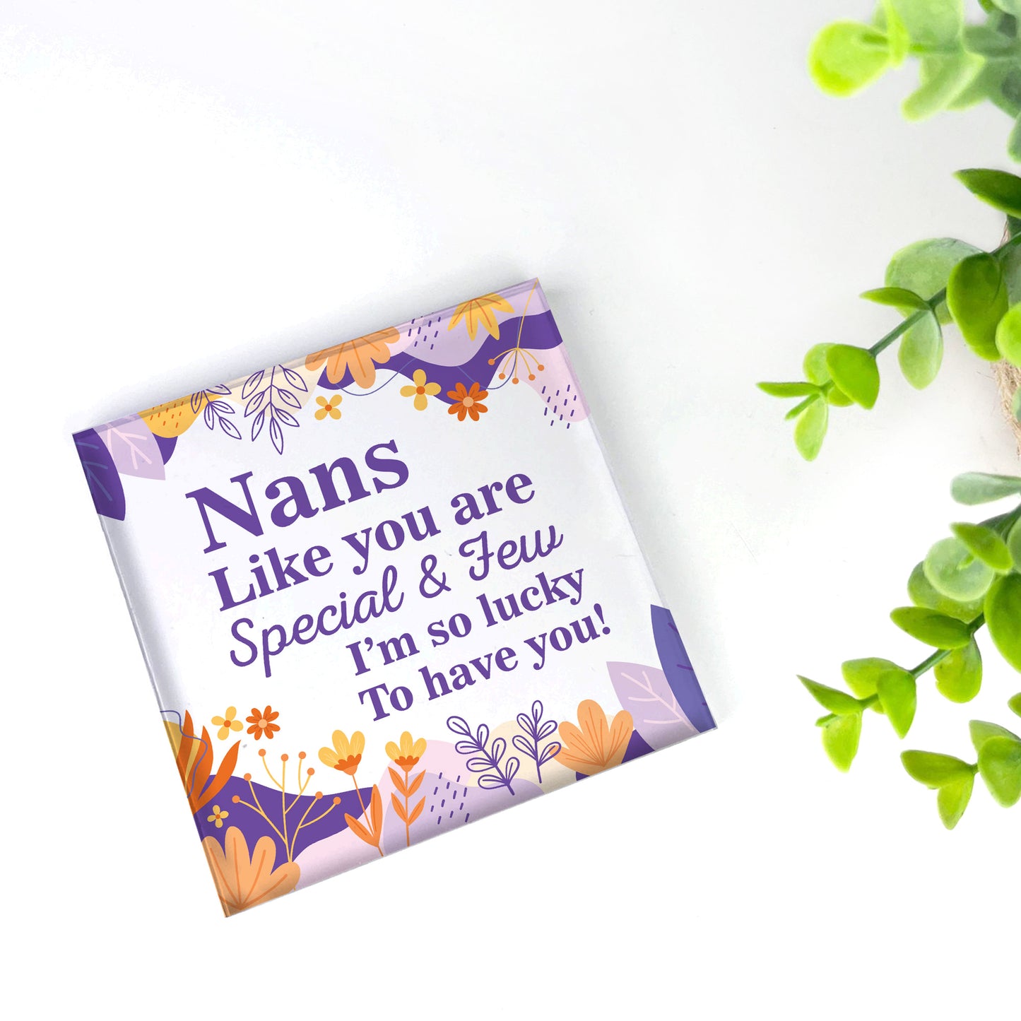 Nan Gifts NAN PLAQUE Birthday Christmas Gift For Nan Nanny