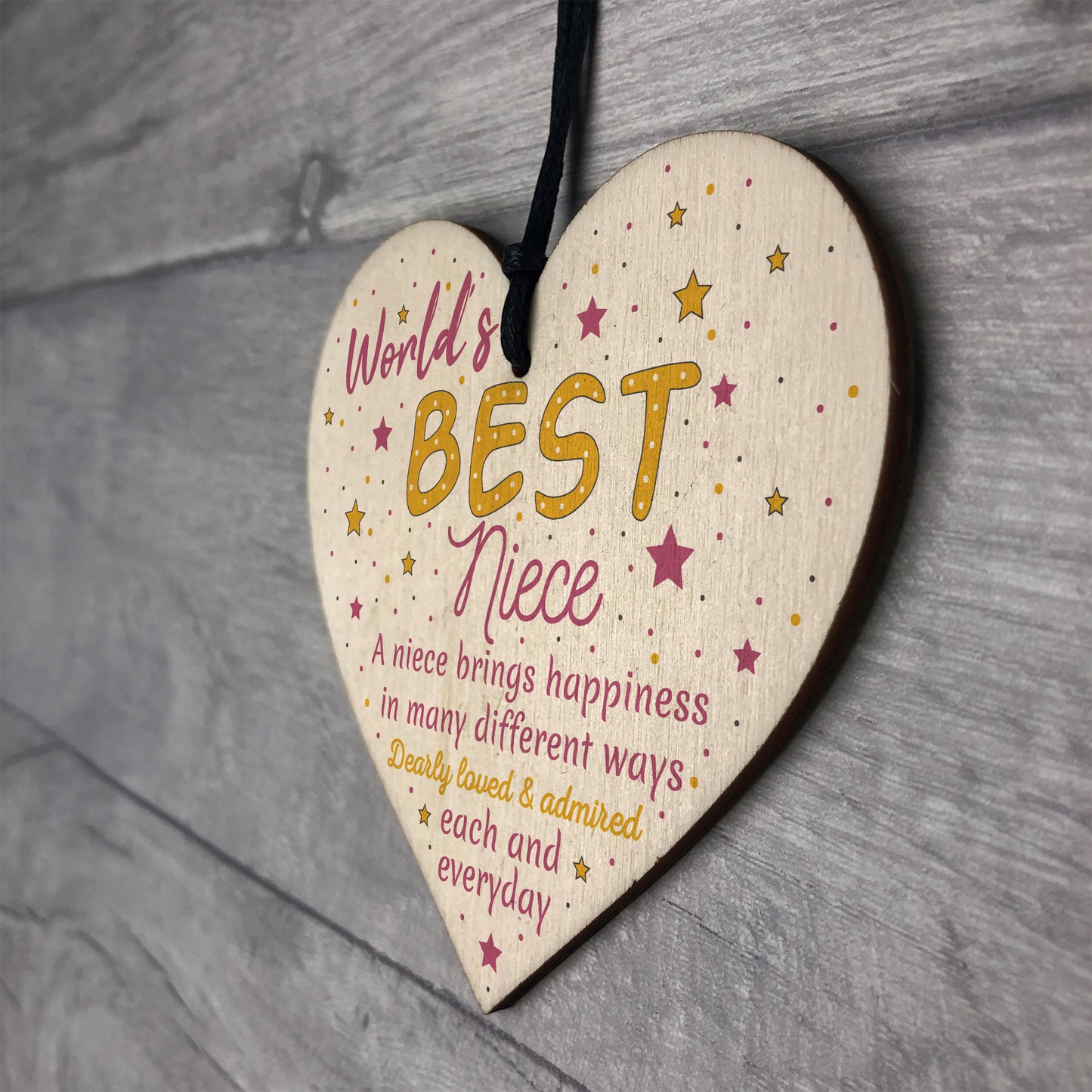 Best Niece Birthday Christening Christmas Gift Auntie Uncle Gift
