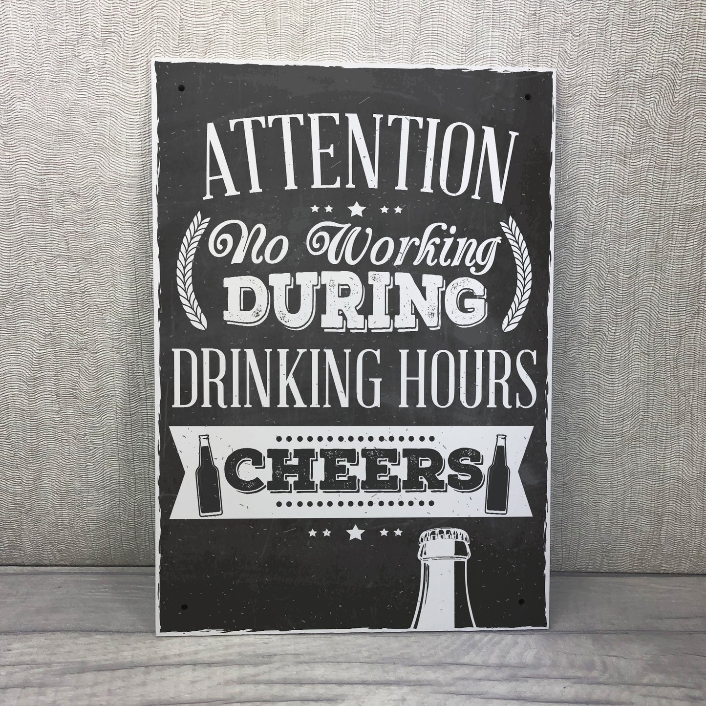 Drinking Funny Alcohol Signs Prosecco Gin Rum Vodka Plaques