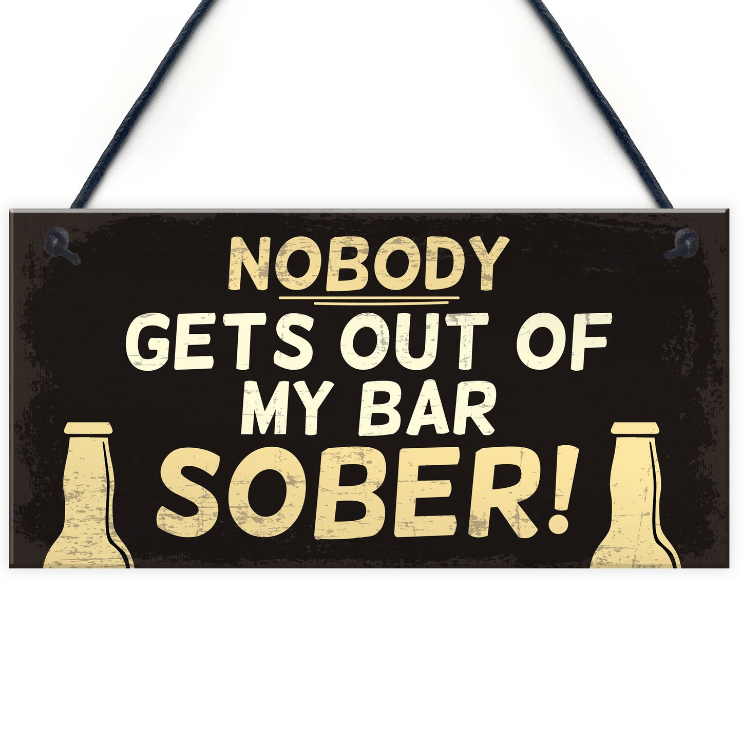 Funny Hanging Bar Signs 3 Pieces Bundle Bar Signs For Home Bar