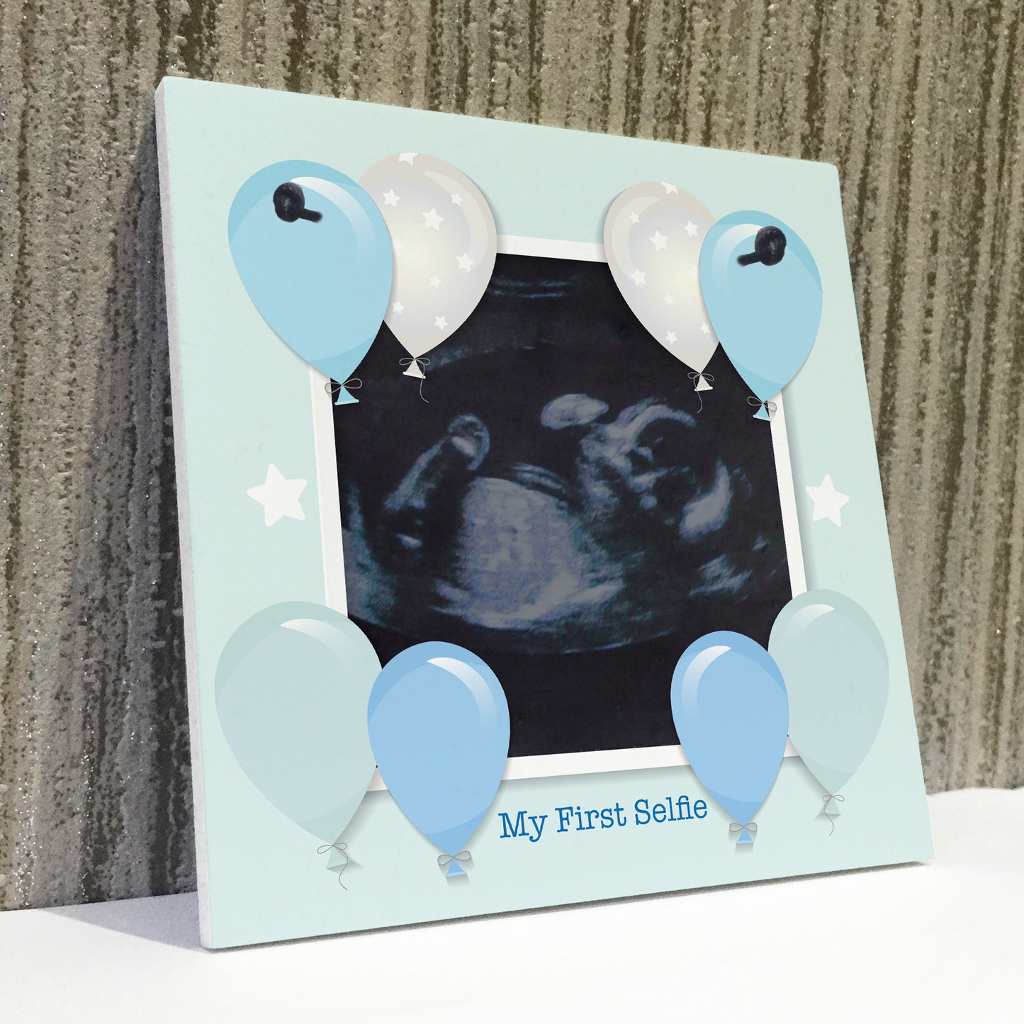 Baby Gift Square Ultrasound MY FIRST SELFIE Baby Newborn Gift