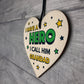 Grandad Gifts For Fathers Day Birthday Heart Superhero Theme