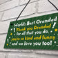 Best Grandad Gift Plaque Grandad Birthday Xmas Gift For Him