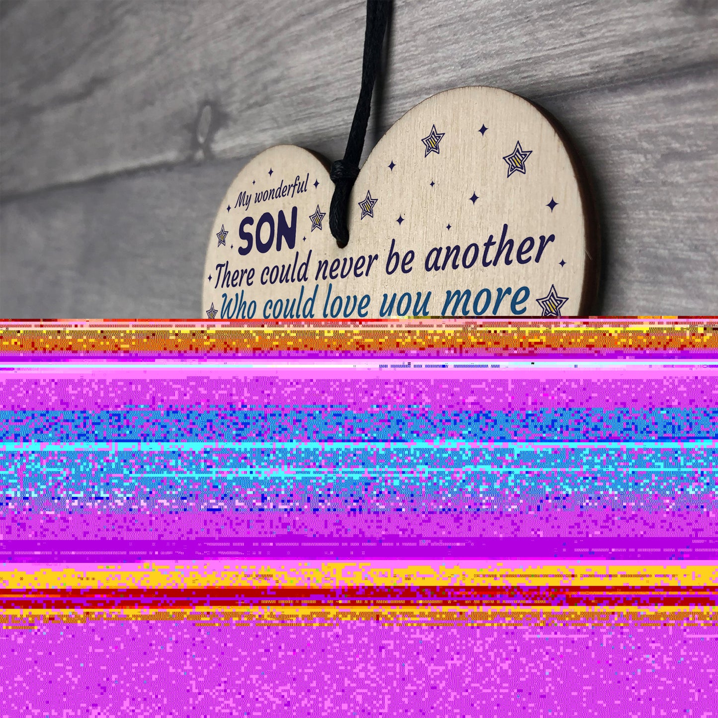 16th 18th 21st Birthday Gift For Son Wood Heart Son Christmas