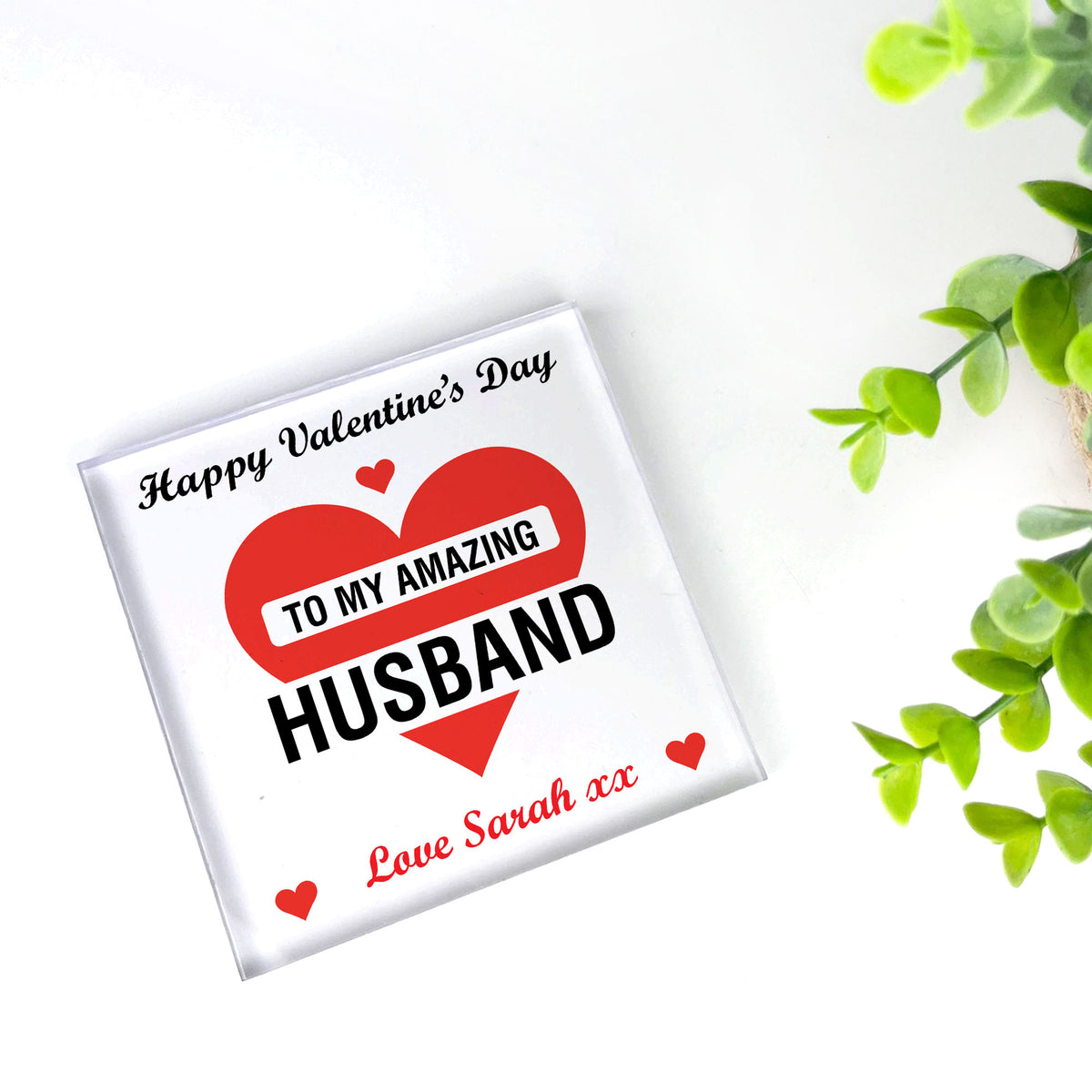 Valentines Gift For Husband Personalised Amazing Husband Gift