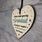 Grandad Gift For Best Friend Wood Heart Grandad Birthday Xmas