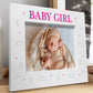 Baby Keepsake New Baby Photo Frame BABY GIRL Baby Shower Gifts