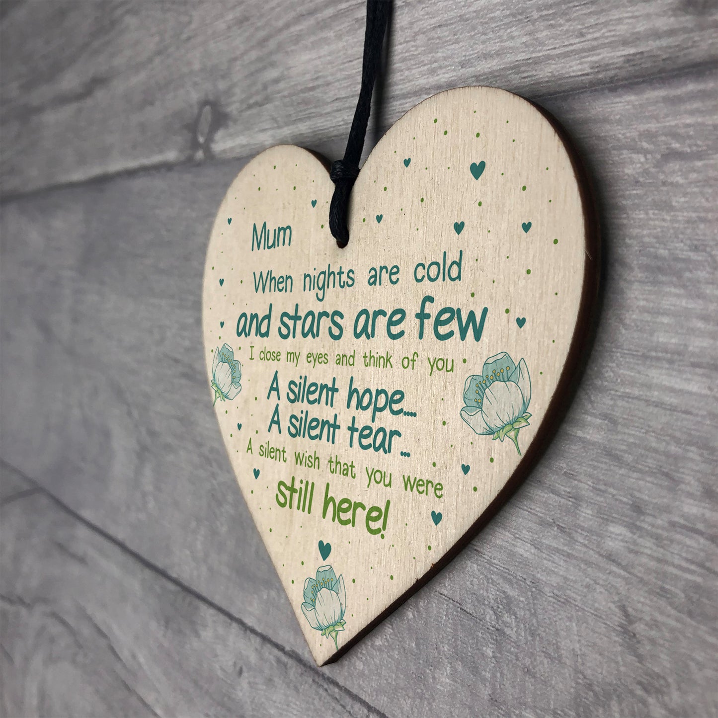 Personalised CHRISTMAS Tree Decoration In Memory Mum Dad Nan