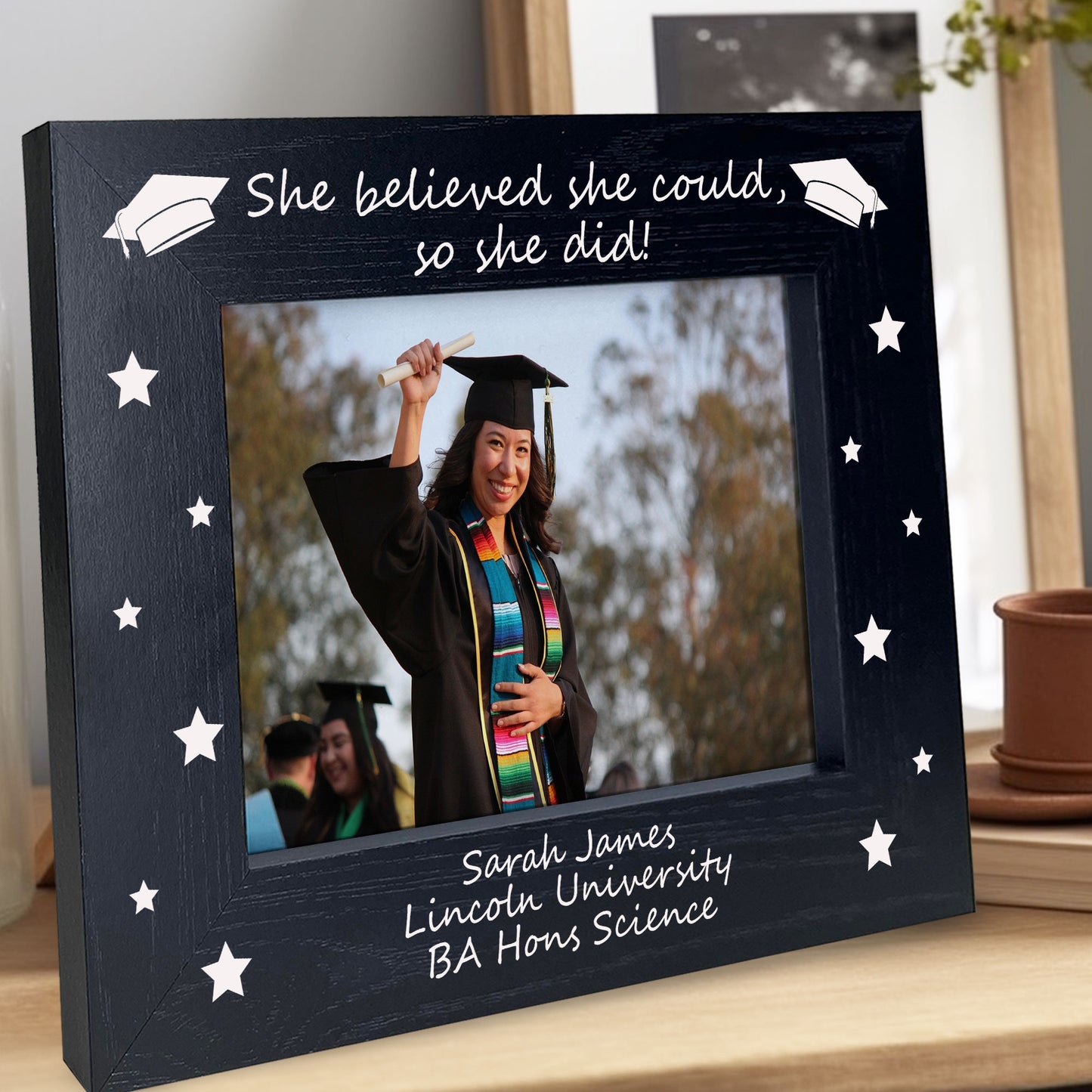 Graduation Gifts For Her Personalised Graduation Photo Frame