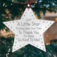 Christmas Gift For Teacher Assistant Thank You Engraved Star