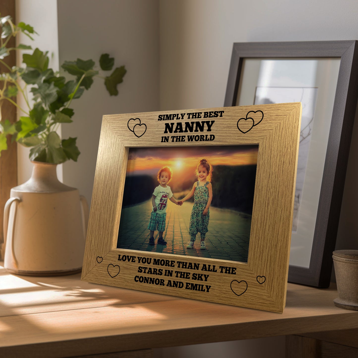 Best Nanny In The World Nanny Gift Photo Frame Grandparent Gifts