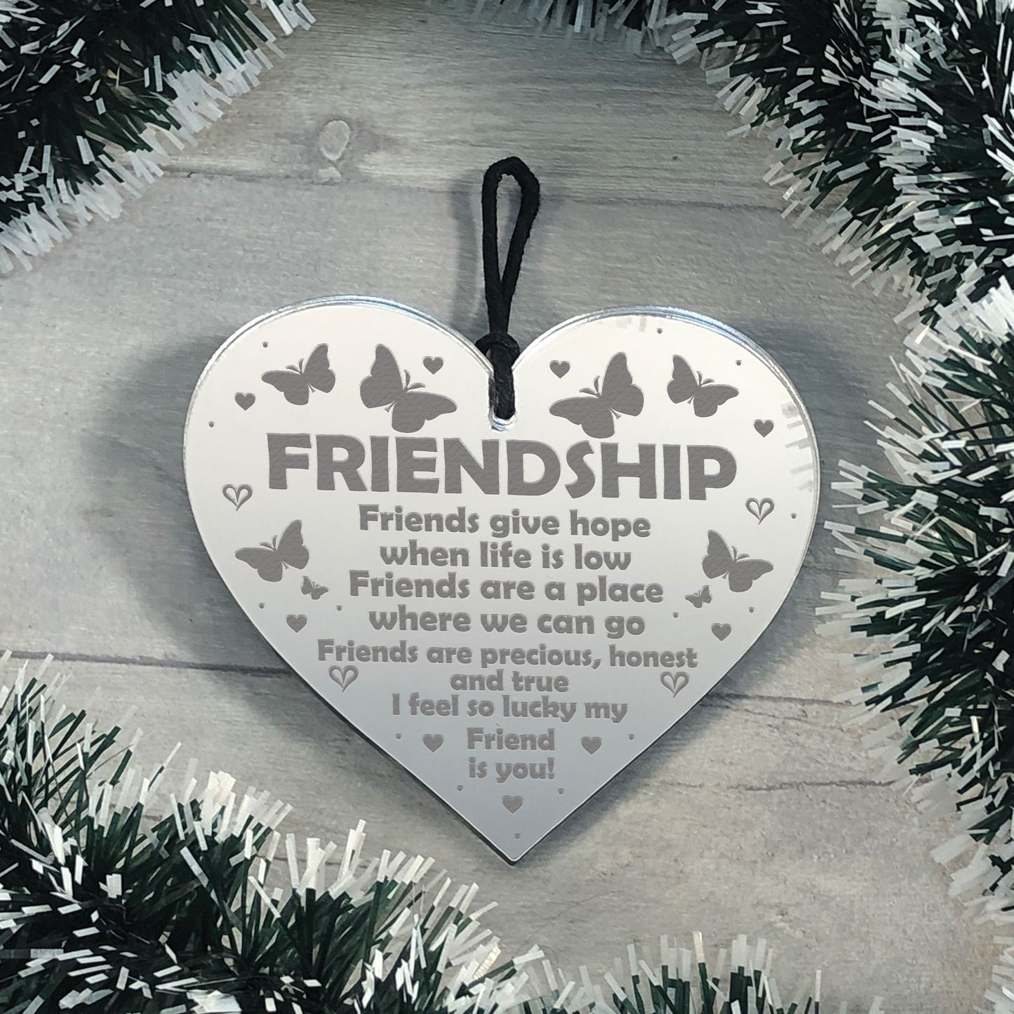 Best Friend Gift Friendship Gift Engraved Thank You Novelty Gift