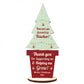 Christmas Gift For Amazing Teacher Wood Christmas Tree Thankyou