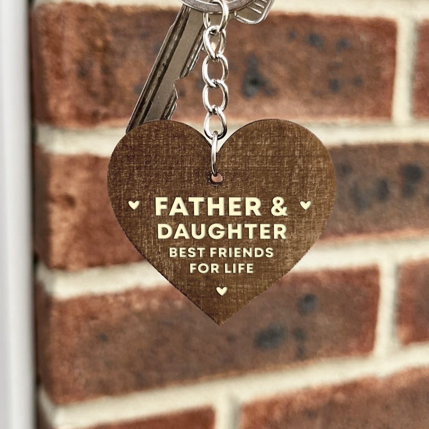 Dad Gifts From Daughter Keyring Fathers Day Gift Dad Birthday