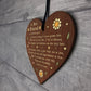 Best Friend Sign Poem Wood Heart Thank You Gift For Best Friend