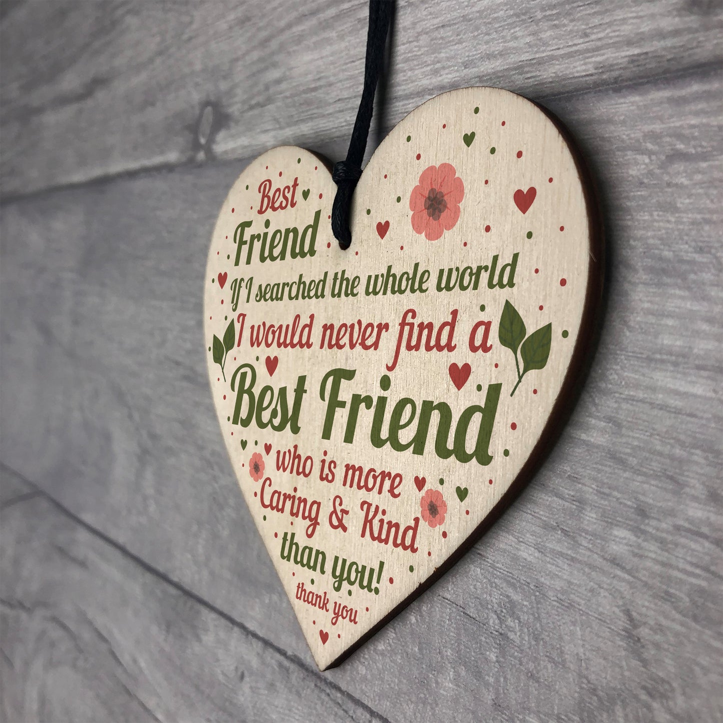 BEST FRIEND Friendship Gift For Friend Birthday Christmas Plaque