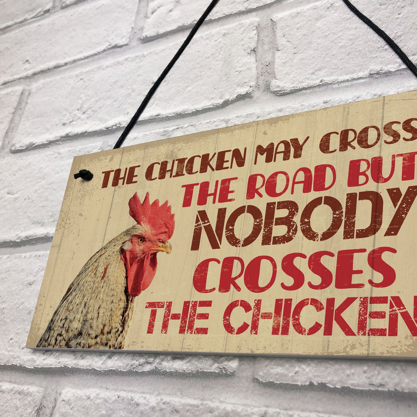 hicken Signs For The Garden Funny Chicken Coop Hen House Plaque