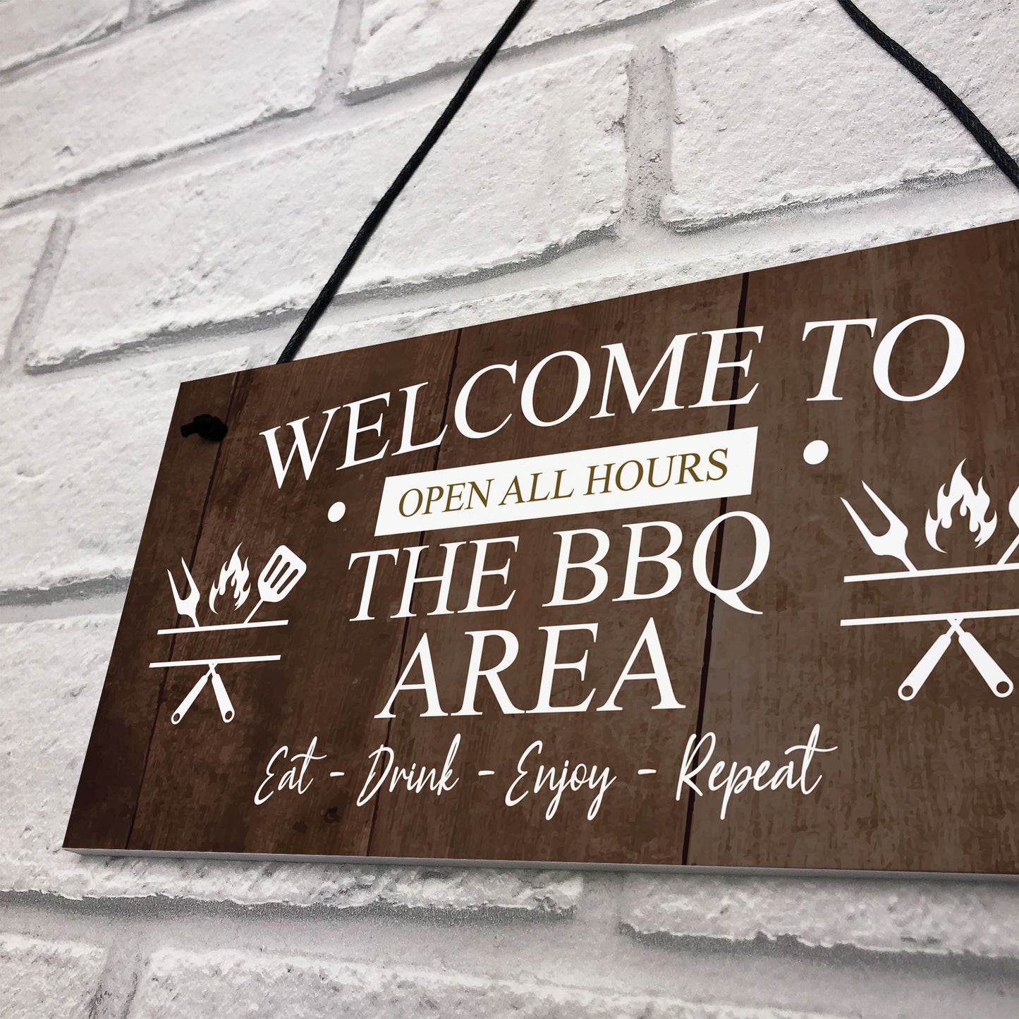 The BBQ Area Hanging Outdoor Garden Barbecue Gift Barbecuing Pit