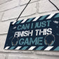 Gamer Christmas Gifts Novelty Gaming Sign For Boys Bedroom Gift