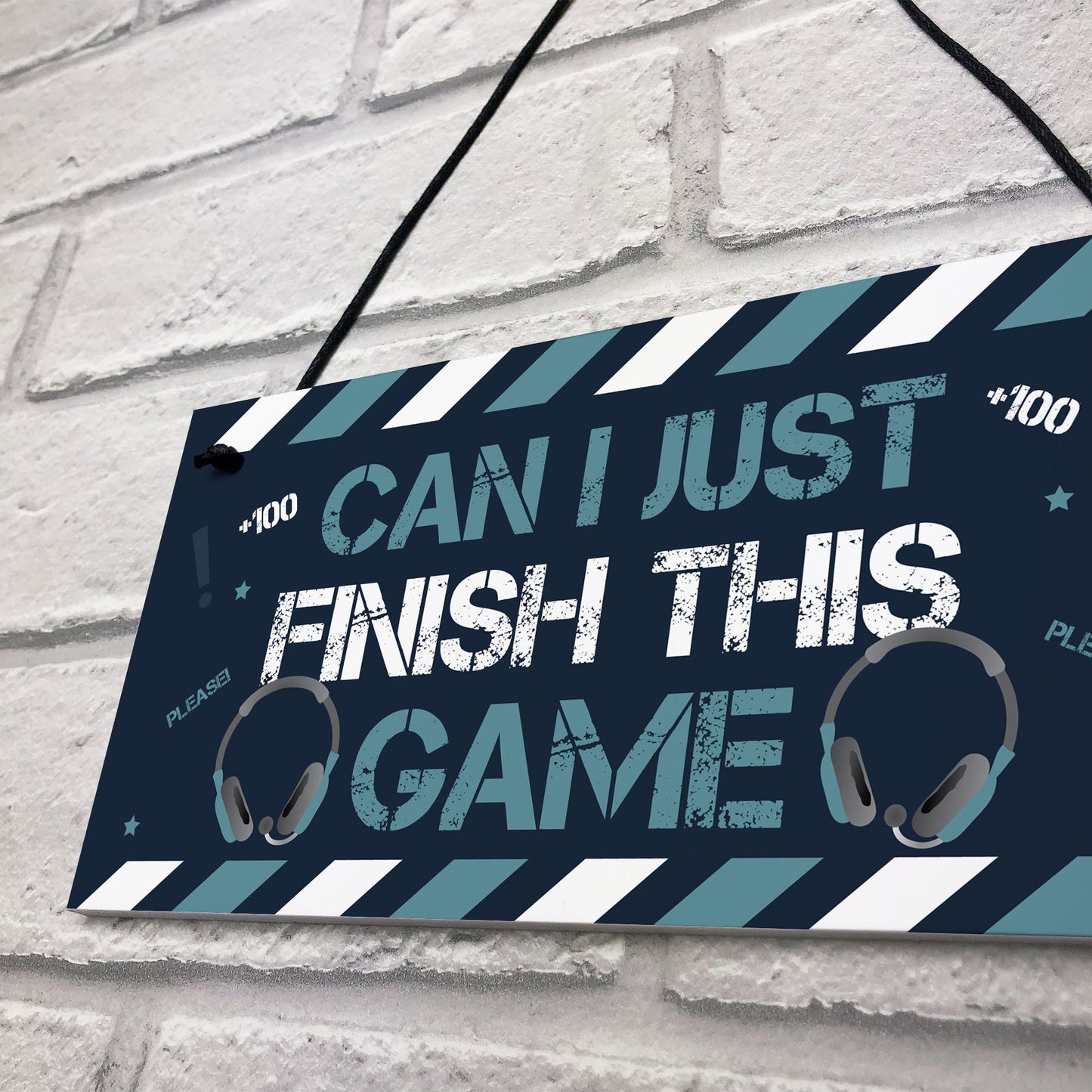 Gamer Christmas Gifts Novelty Gaming Sign For Boys Bedroom Gift
