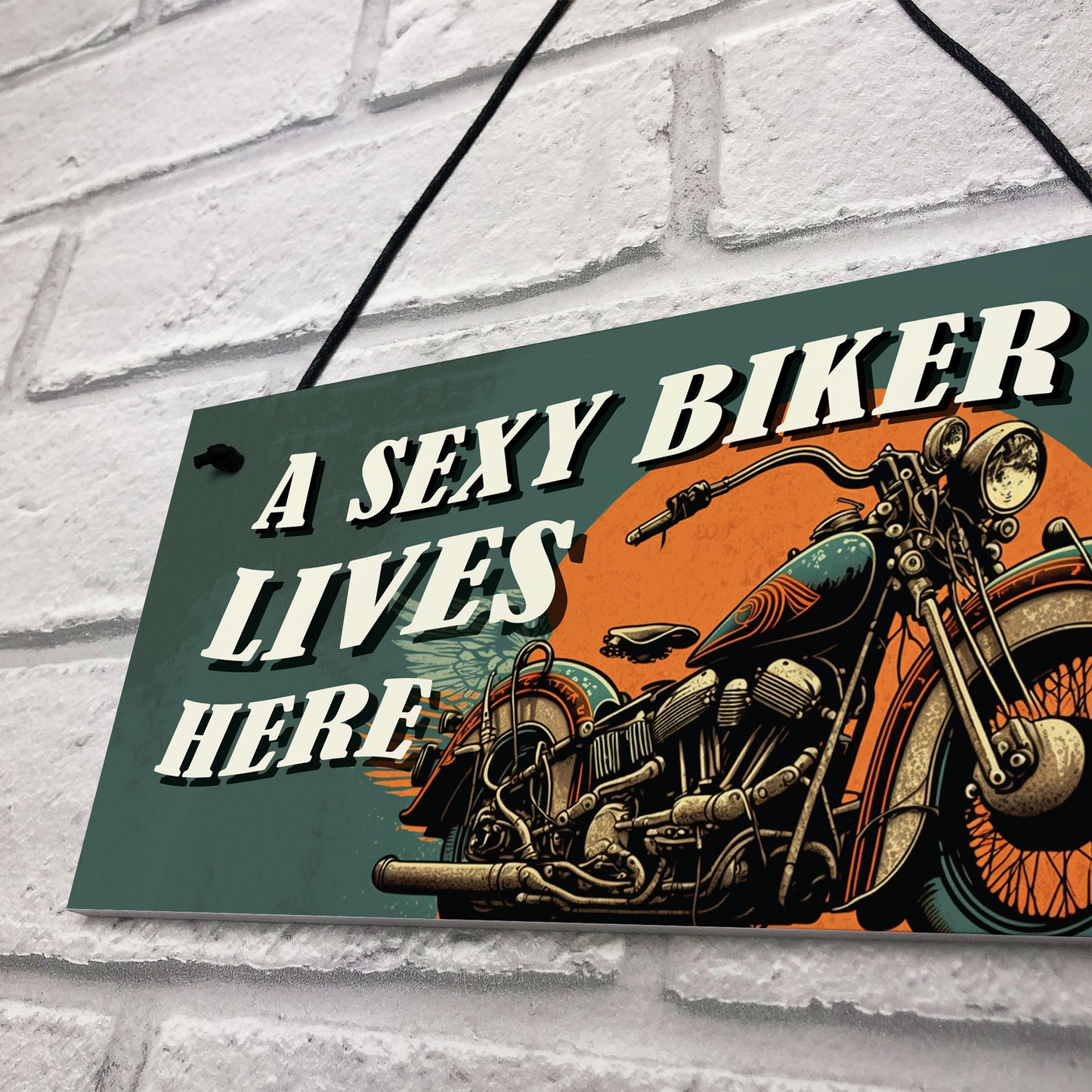 Funny Motorcycle Signs Biker Gifts For Dad Grandad Brother Uncle