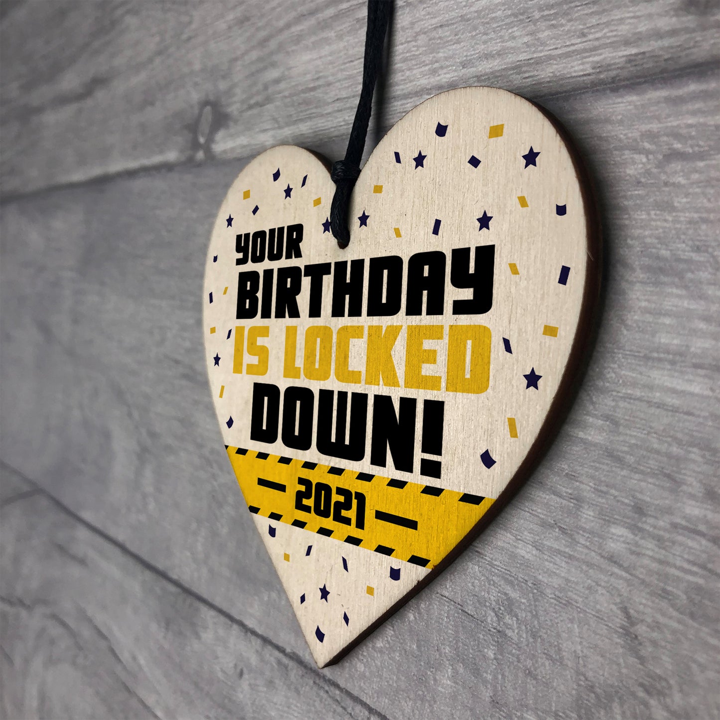 LOCKED DOWN Birthday Gift Funny 16th 18th 21st 30th Birthday