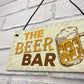 Home Bar Sign Pub Man Cave Sign Shed Hanging Plaque Alcohol Gift
