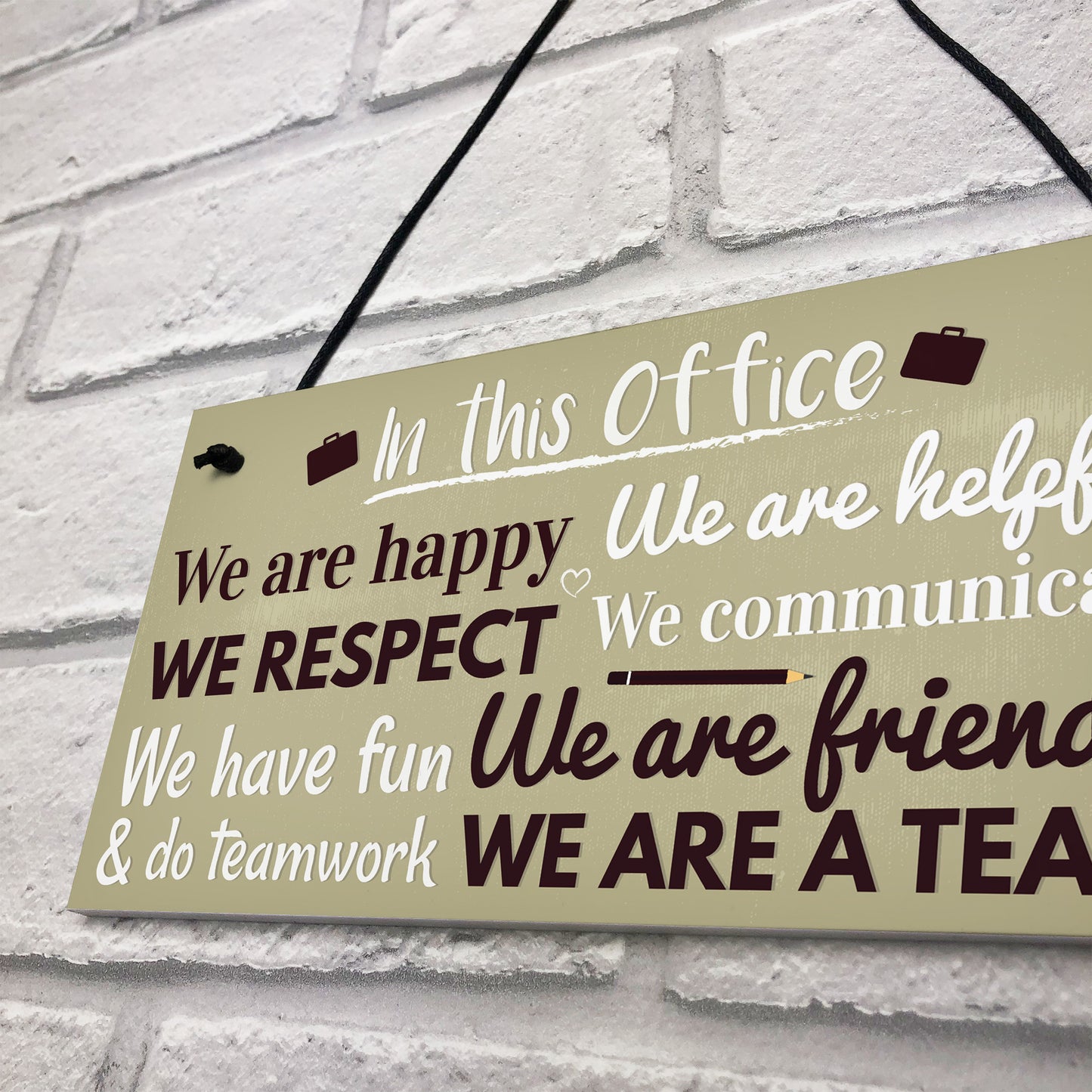 Office Funny Gift For Colleague Hanging Wall Plaques Doors Sign
