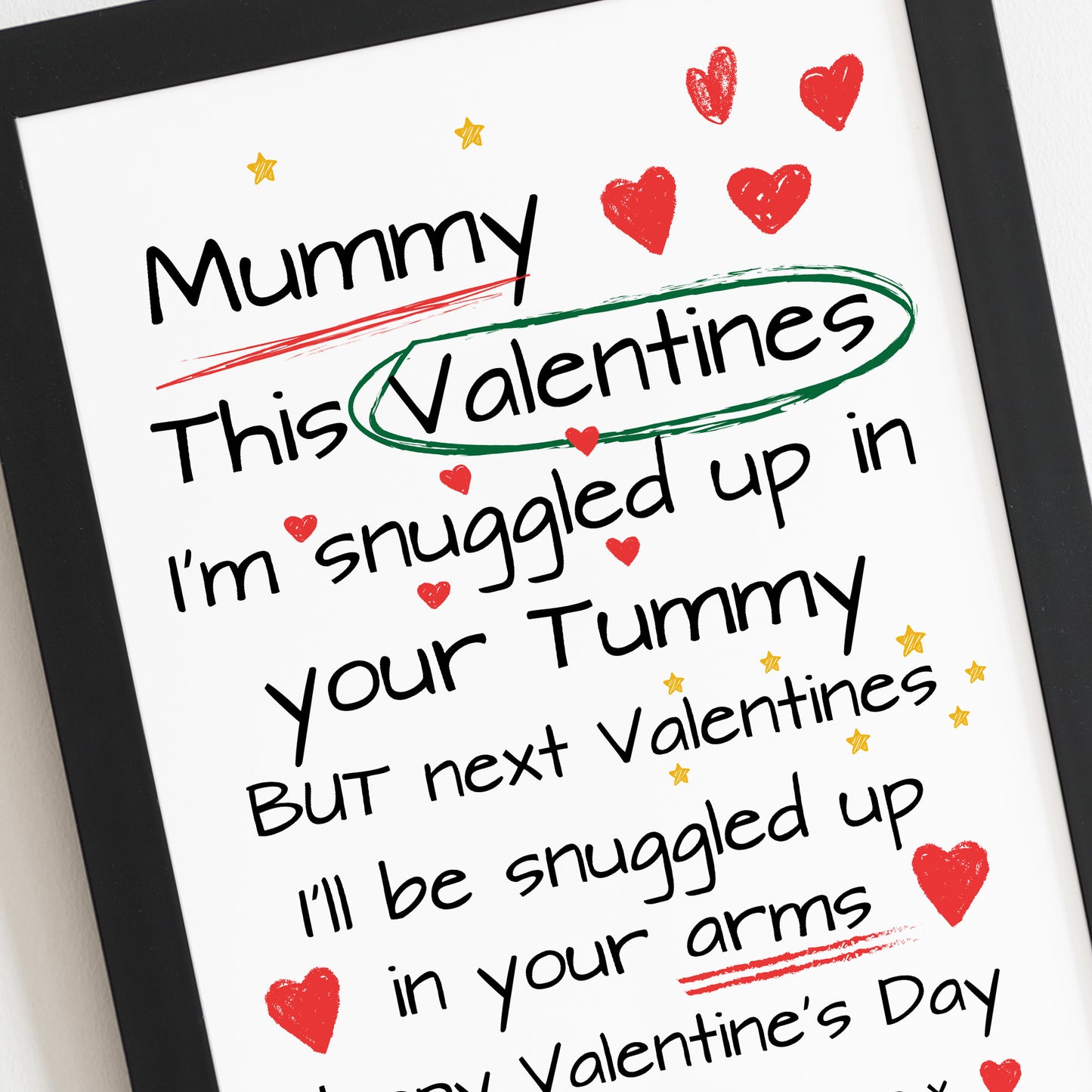 Mummy To Be Gifts For Valentines Day Gift From Bump Gift For Mum