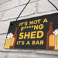 Funny Home Bar Sign RUDE Witty Cheeky Joke Man Cave Pub