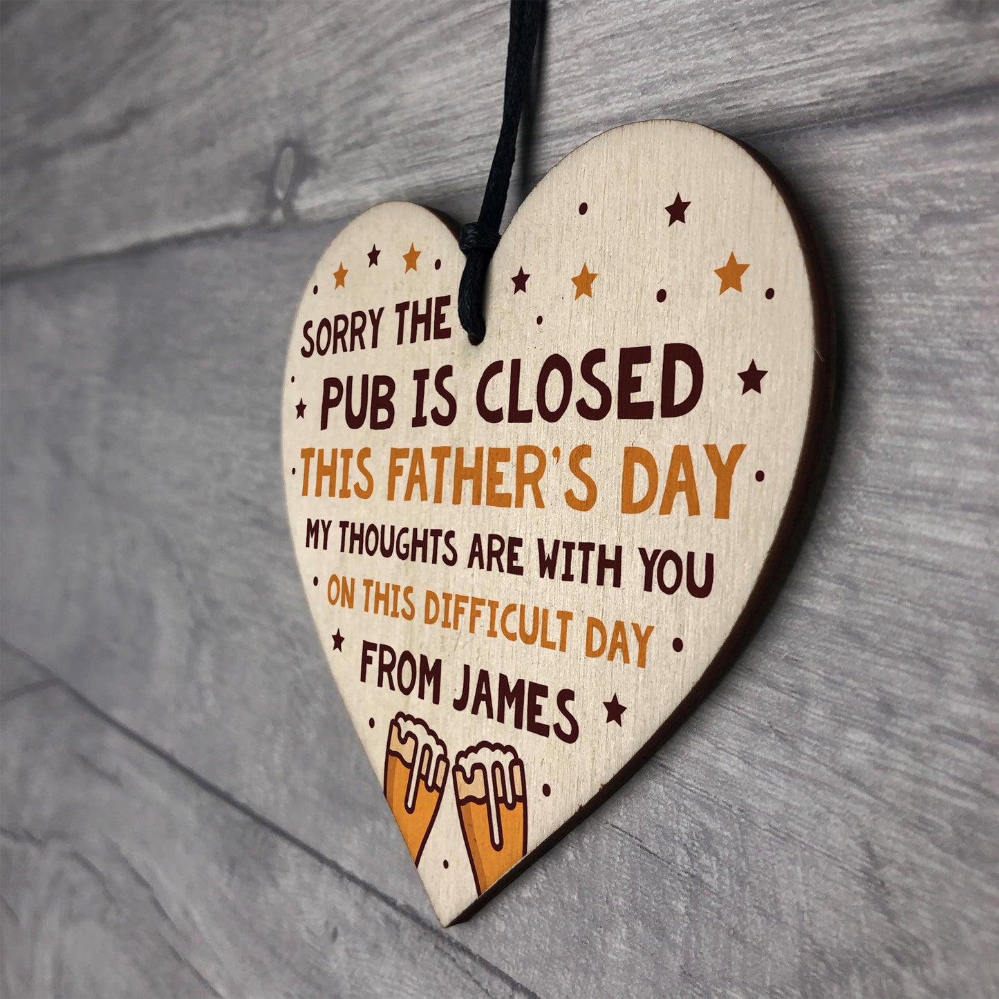 Funny Personalised Fathers Day Gift Novelty Alcohol Gift For Him